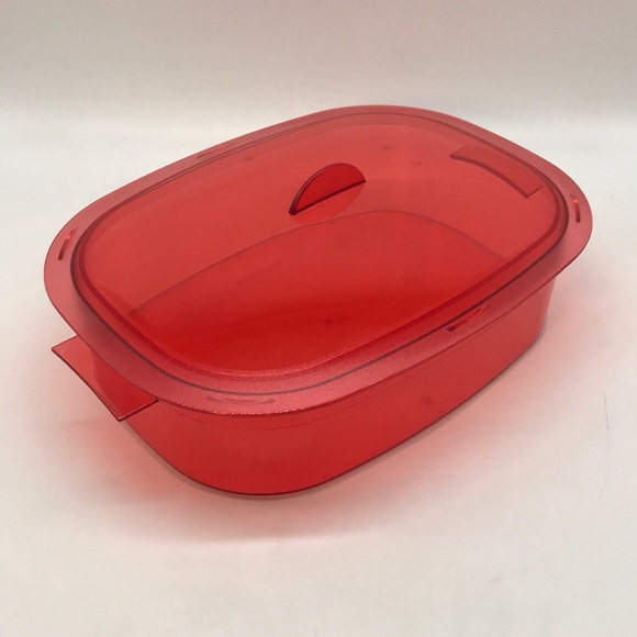 Tupperware  Servi Crystalware Oval  Container 2.1L - Picture 15 of 16